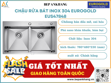 Chậu rửa bát chống xướt Eurogold EUS47848